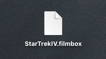 An exported Filmbox preset file in the Finder